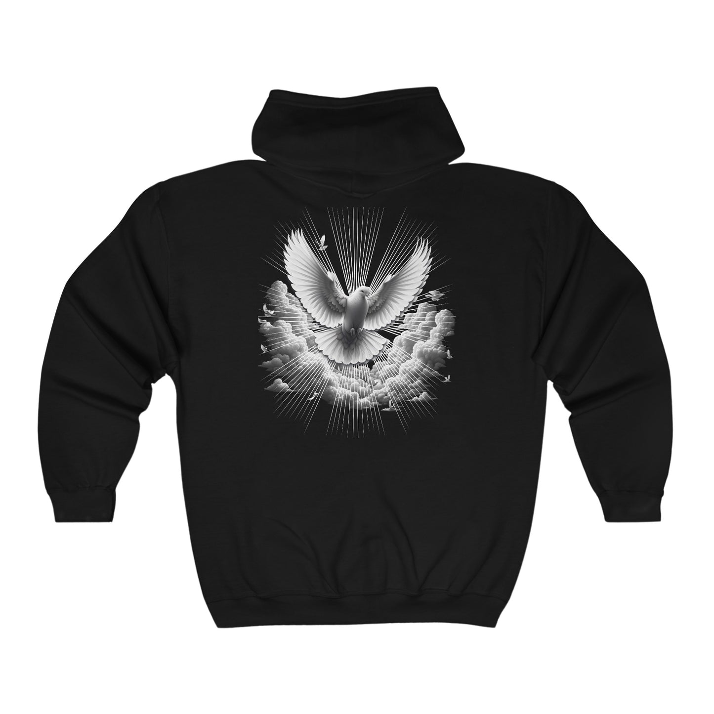 White Dove Zip-Up